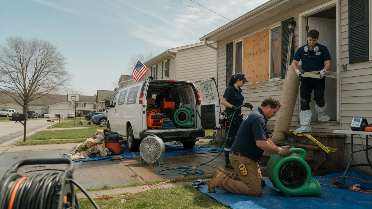 Water Damage Restoration in Gum Spring, VA near me